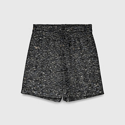 Шорты детские Асфальт Asphalt, цвет: 3D-принт