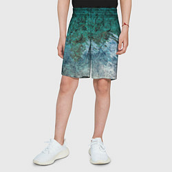 Шорты детские Морской берег, цвет: 3D-принт — фото 2