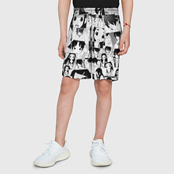 Шорты детские Скрытые вещи паттерн, цвет: 3D-принт — фото 2