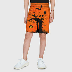 Шорты детские Мрачное дерево, цвет: 3D-принт — фото 2