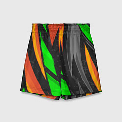 Шорты детские Абстракция, цвет: 3D-принт