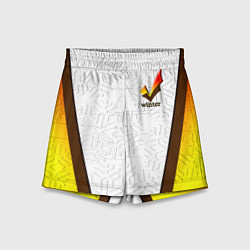 Детские шорты Оранжевая зима winter