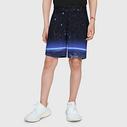 Шорты детские Земной горизонт, цвет: 3D-принт — фото 2