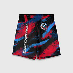 Шорты детские Бмв - цвета м серии, цвет: 3D-принт