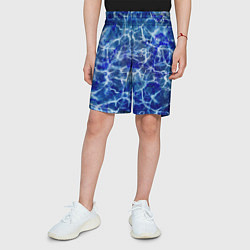 Шорты детские Морская бездна, цвет: 3D-принт — фото 2