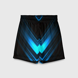 Детские шорты Neon geometry stripes