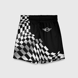 Шорты детские Mini racing flag, цвет: 3D-принт