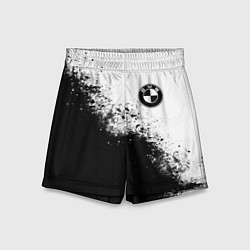 Детские шорты BMW - black and white