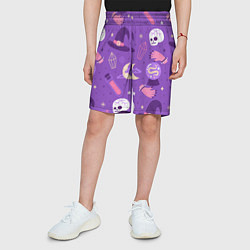 Шорты детские Ведьмин узор, цвет: 3D-принт — фото 2