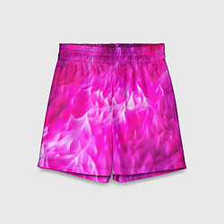 Шорты детские Pink texture, цвет: 3D-принт