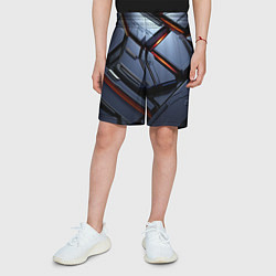 Шорты детские Абстрактная красота, цвет: 3D-принт — фото 2