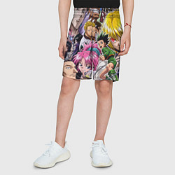 Шорты детские Hunter Hunter anime color, цвет: 3D-принт — фото 2