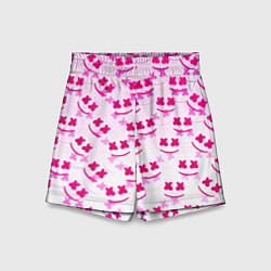 Детские шорты Marshmello pink colors
