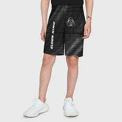 Шорты детские Elden Ring metal game lines, цвет: 3D-принт — фото 2