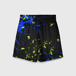 Шорты детские Абстрактный узор с концепцией, цвет: 3D-принт