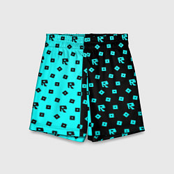 Шорты детские Roblox mobile game pattern, цвет: 3D-принт