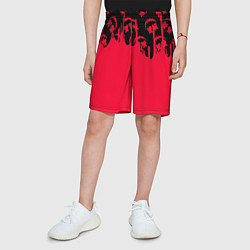 Шорты детские Christopher Comstock marshmello, цвет: 3D-принт — фото 2