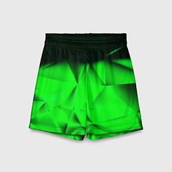 Шорты детские Кислотная абстракция кубы, цвет: 3D-принт
