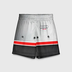 Шорты детские Audi metal sport, цвет: 3D-принт