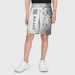 Шорты детские Zotye - white gradient по-вертикали, цвет: 3D-принт — фото 2