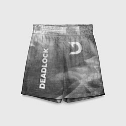 Шорты детские Deadlock - grey gradient вертикально, цвет: 3D-принт