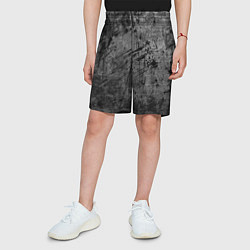 Шорты детские Абстракция - grunge break, цвет: 3D-принт — фото 2
