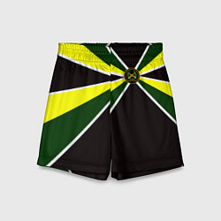 Шорты детские Мотострелковые войска: шеврон без текста, цвет: 3D-принт