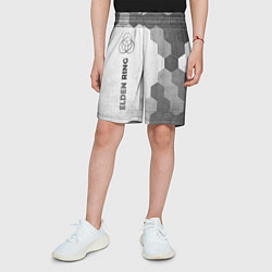 Шорты детские Elden Ring - white gradient по-вертикали, цвет: 3D-принт — фото 2