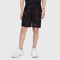 Шорты детские Black pink, цвет: 3D-принт — фото 2