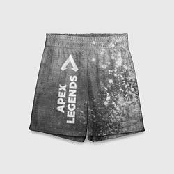 Шорты детские Apex Legends - grey gradient по-вертикали, цвет: 3D-принт