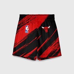 Шорты детские Chicago Bulls team NBA, цвет: 3D-принт