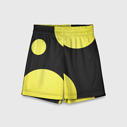 Шорты детские Лава лампа макро баланс абстракция, цвет: 3D-принт