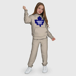 Костюм хлопковый детский Toronto Maple Leafs, цвет: миндальный — фото 2