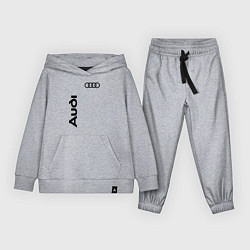 Костюм хлопковый детский Audi Style, цвет: меланж