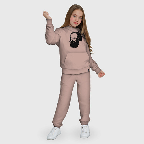 Детский костюм Достоевский / Пыльно-розовый – фото 3