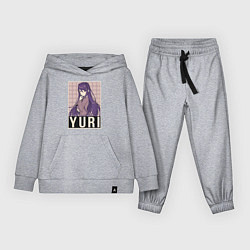 Костюм хлопковый детский Yuri, цвет: меланж