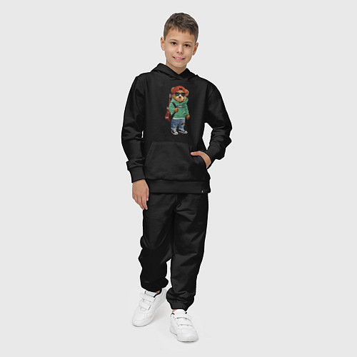 Детский костюм КРУТОЙ МИШКА COOL BEAR / Черный – фото 4