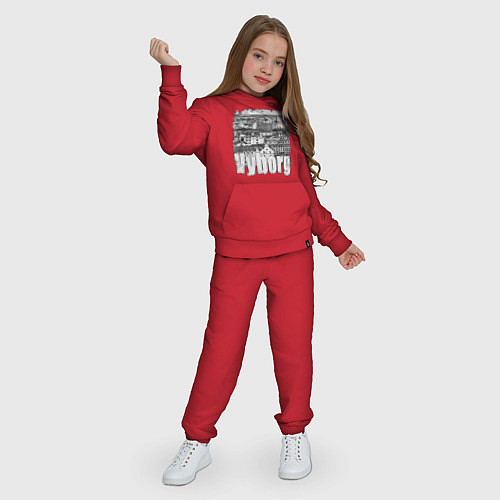 Детский костюм Выборг Ленобласть / Красный – фото 3