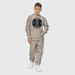 Костюм хлопковый детский Toni Kroos, цвет: миндальный — фото 2