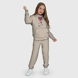 Костюм хлопковый детский Poppy Playtime Mommy Long Legs, цвет: миндальный — фото 2