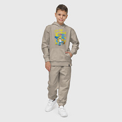 Костюм хлопковый детский The SimpsonsСемейка Симпсонов, цвет: миндальный — фото 2