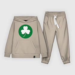 Костюм хлопковый детский Celtics Style, цвет: миндальный