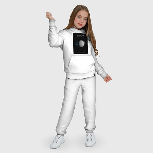 Детский костюм Moon Луна Space collections / Белый – фото 3