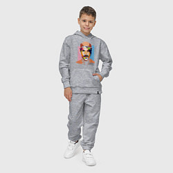 Костюм хлопковый детский Anthony Kiedis, цвет: меланж — фото 2