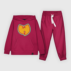 Костюм хлопковый детский Wu-Tang Colors, цвет: маджента