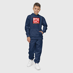 Костюм хлопковый детский Boxing team russia, цвет: тёмно-синий — фото 2