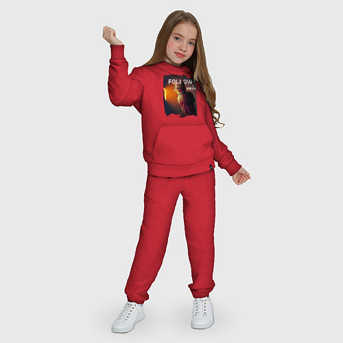 Детский костюм STRAY FOLLOW MEOW / Красный – фото 3