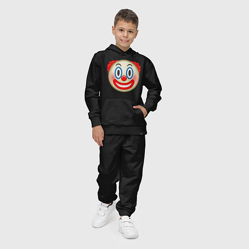 Детский костюм Эмодзи Клоун / Черный – фото 4