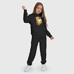 Костюм хлопковый детский Cyber-Bart - Simpsons family, цвет: черный — фото 2