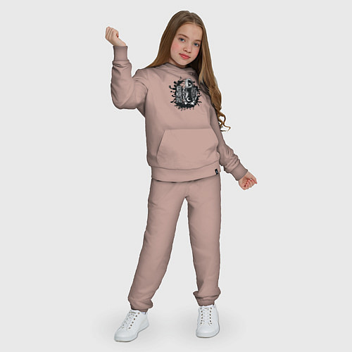 Детский костюм Надо больше места / Пыльно-розовый – фото 3